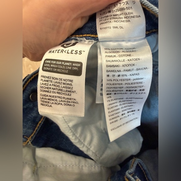 NWOT Levi’s Women’s Ribcage Straight Ankle Jeans - Size 30 - Picture 7 of 7